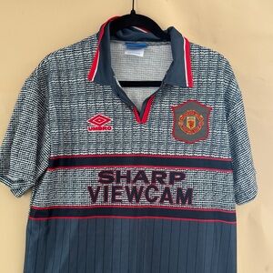 Vintage Umbro Manchester United Jersey
